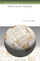 Book Cover for Hebrew Studies Miscellany by Paul Anton de Lagarde