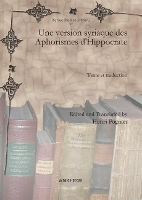 Book Cover for Une version syriaque des Aphorismes d'Hippocrate by Henri Pognon