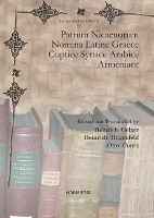 Book Cover for Patrum Nicaenorum Nomina Latine Graece Coptice Syriace Arabice Armeniace by Heinrich Gelzer