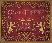 Book Cover for Game of Thrones: House Lannister Deluxe Stationery Set by  HBO