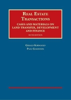 Book Cover for Real Estate Transactions, Cases and Materials on Land Transfer, Development and Finance by Gerald Korngold, Paul Goldstein