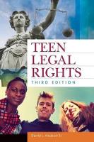 Book Cover for Teen Legal Rights by David L. Hudson Jr.