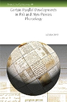 Book Cover for Certain Parallel Developments in Pali and New Persian Phonology by Louis Gray