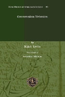 Book Cover for Grammatica Hebraica by Sebastian Münster, Elijah Levita