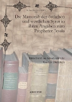 Book Cover for Die Massorah der östlichen und westlichen Syrer in ihren Angaben zum Propheten Jesaia by Gustav Diettrich