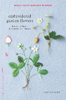 Book Cover for Embroidered Garden Flowers by Kazuko Aoki