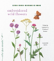 Book Cover for Embroidered Wild Flowers by Kazuko Aoki