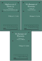 Book Cover for Mathematical Elasticity, Three Volume Set by Philippe G. Ciarlet
