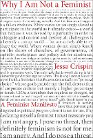 Book Cover for Why I Am Not A Feminist by Jessa Crispin