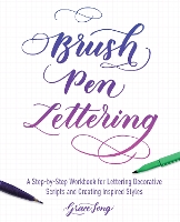 Book Cover for Brush Pen Lettering by Grace Song