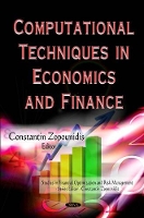 Book Cover for Computational Techniques in Economics & Finance by Constantin Zopounidis