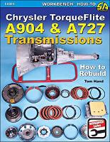 Book Cover for Chrysler Torqueflite A904 and A727 Transmissions by Tom Hand