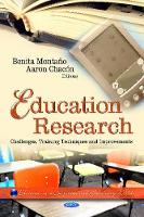 Book Cover for Education Research by Aaron Chacón