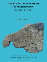 Book Cover for Unpublished Bo-Fragments in Transliteration I by Oguz Soysal