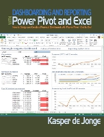 Book Cover for Dashboarding and Reporting with Power Pivot and Excel by Kasper de Jonge