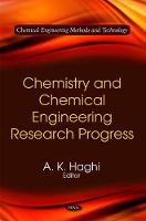 Book Cover for Chemistry & Chemical Engineering Research Progress by A K Haghi