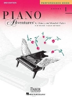 Book Cover for Piano Adventures Performance Book Level 1 by Nancy Faber