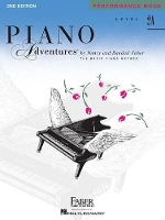 Book Cover for Piano Adventures Performance Book Level 2A by Nancy Faber