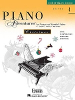 Book Cover for Piano Adventures Christmas Book Level 4 by Nancy Faber