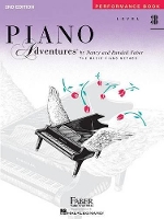 Book Cover for Piano Adventures Performance Book Level 3B by Nancy Faber