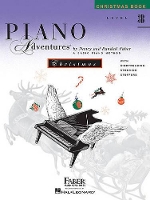 Book Cover for Piano Adventures Christmas Book Level 3B by Nancy Faber