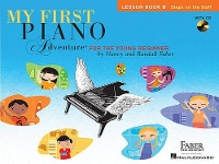 Book Cover for My First Piano Adventure Lesson Book B by Nancy Faber