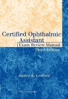 Book Cover for Certified Ophthalmic Assistant Exam Review Manual by Janice K. Ledford