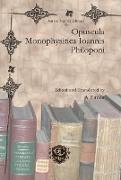 Book Cover for Opuscula Monophysitica Ioannis Philoponi by A. Sanda