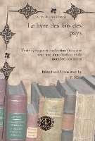 Book Cover for Le livre des lois des pays by François Nau