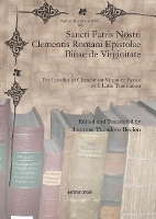 Book Cover for Sancti Patris Nostri Clementis Romani Epistolae Binae de Virginitate by Joannes Theodore Beelen