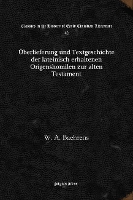 Book Cover for Überlieferung und Textgeschichte der lateinisch erhaltenen Origenshomilen zur alten Testament by W A Baehrens