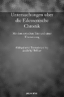 Book Cover for Untersuchungen uber die Edessenische Chronik by Ludwig Hallier