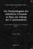 Book Cover for Ein Martyrologium der christliche Geminde zu Rom am Anfang des V. Jahrhunderts by August Urbain