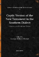 Book Cover for Coptic Version of the New Testament in the Southern Dialect (Vol 2) by George William Horner