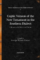 Book Cover for Coptic Version of the New Testament in the Southern Dialect (Vol 7) by George William Horner