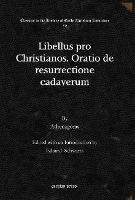 Book Cover for Libellus pro Christianos. Oratio de resurrectione cadaverum by Athenagoras