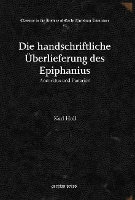 Book Cover for Die handschriftliche Überlieferung des Epiphanius by Karl Holl