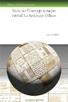Book Cover for Note sur l'ouvrage syriaque intitulé Le Jardin des Délices by Jean-Baptiste Chabot