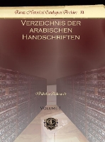 Book Cover for Verzeichnis der arabischen Handschriften (Vol 1) by Wilhelm Ahlwardt