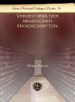 Book Cover for Verzeichnis der arabischen Handschriften (Vol 6) by Wilhelm Ahlwardt