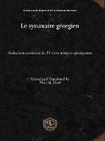 Book Cover for Le synaxaire géorgien by Nikolai Marr