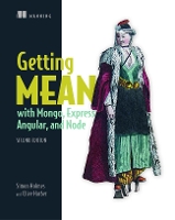 Book Cover for Getting MEAN with Mongo by Simon Holmes