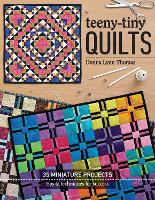 Book Cover for Teeny-Tiny Quilts by Donna Lynn Thomas