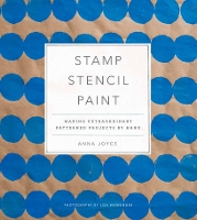 Book Cover for Stamp Stencil Paint by Anna Joyce