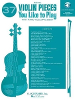 Book Cover for 37 Violin Pieces You Like to Play by Hal Leonard Publishing Corporation