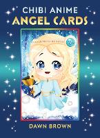 Book Cover for Chibi Anime Angel Cards by Dawn Brown