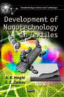 Book Cover for Development of Nanotechnology in Textiles by A K Haghi