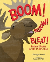 Book Cover for Boom! Bellow! Bleat! by Georgia Heard