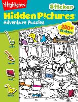 Book Cover for Adventure Sticker Puzzles by Highlights