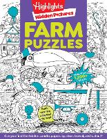 Book Cover for Farm Puzzles by Highlights